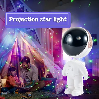 Astronaut Tähistaevast Projektor Kerged Reguleeritavad Romantiline Star Night Light Home Suurepärane Kingitus Magamistuba, elutuba Dropship