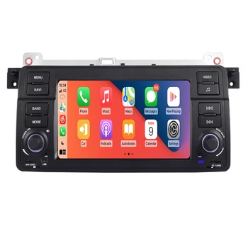 Traadita Carplay Android 11 Auto DVD GPS-Mängija BMW E46 M3, Wifi, 3G, Bluetooth Raadio, USB SD-Auto Multimeedia Audio Stereo Video