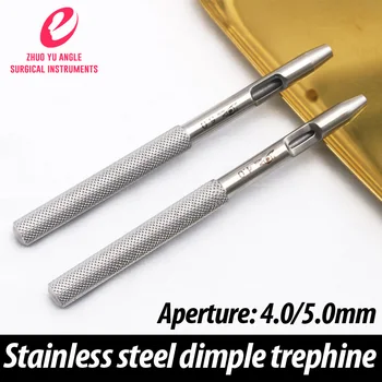 Dimple trephine kosmeetika plastikust dimple vahend, roostevabast terasest kirurgilise instrumendi näo dimple tööpink