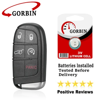 GORBIN 5 Button Remote Key Jeep Grand Cherokee 2014-2019 Auto Võti MAASTUR ID46/PCF7953 Kiip 433Mhz M3N40821302