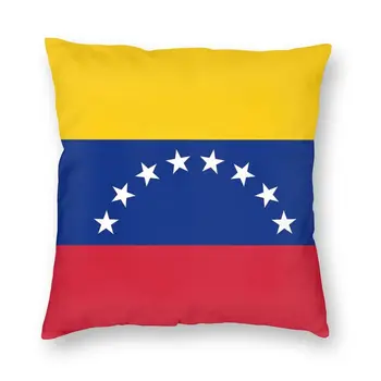 Venezuela Lipu Väljak Visata padjapüür Home Decor 3D kahepoolne Trükitud Padi jaoks elutuba