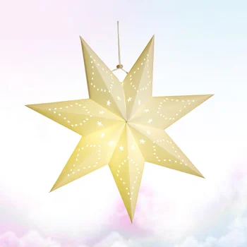 Star Raamatu Lantern Jõulud Rippuvad Laternad Lambi Valguse Toon Lambivarju Välja Õõnes 3D Kaunistused Tuled Tähed Coverdecoration