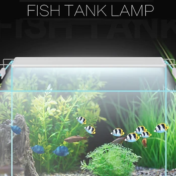 Super Slim LED Akvaariumi Valgustus, Vee Taim Light Laiendatav Extensible