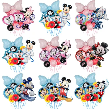 Disney Minnie Foolium Õhupallid Set Miki Hiir Õhupalli Sünnipäeva Kaunistamiseks Beebi Dušš Kids Mänguasi Õhu Globos Asjade Komplekt