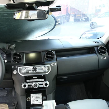 4tk Auto Armatuurlaua Konsool Pool Õhu konditsioneer Ventiili Korpus Pistikupesa Raam Katta Sisekujundus Jaoks Land Rover Discovery 4 LR4 2010-2016
