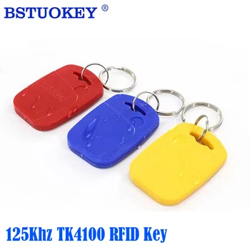 50tk/Palju EM4100 125khz EM Keyfob RFID Tag Kleebis KeyFob Token Lähedus TK4100 Kiip Ringi Sildid Llavero Porta Chave Kaart
