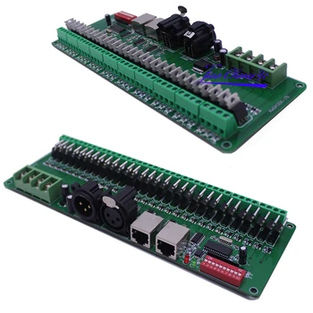 LED Riba Kontroller 30 Kanalit DMX 512 RGB DMX Dekooder LED Dimmer, Juhi 12V TK