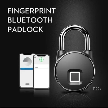 Kaasaskantav Bluetooth Lock Smart Tabalukk Võtmeta avamis-ja Sõrmejälje-Lukk Anti-Varguse Turvalisus Ukse Tabalukud Koti jaoks Sahtel Kohver