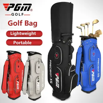 PGM Veekindel Golf Standard Kott Multifunktsionaalne Golf Seista Kotid Ultra-kerge Pall Pack Ülestõstetav Suur Võimsus Klubid Pakett