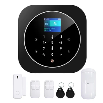 Parimaid Pakkumisi ZX-G12 GSM+WIFI Traadita Alarm Wifi Dual Võrgustik Tuya APP Smart Home GSM Anti-Theft Alarm Toetada SIM-Kaardi EU Pistik