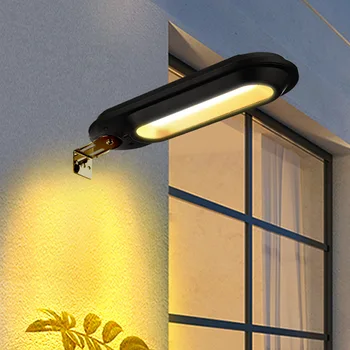 Led Solar Lamp Väljas Veekindel Terrass Aia Kaunistamiseks Väljas tänavavalgustus Ohutus Valgus Sobib Aiad, Piirded