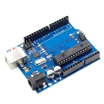 Näiteks UNO R3 Ühe Chip Atmega16u2 AVR USB Juhatuse Moodul Arduino Kaabel USB Kaabli abil Avatud Lähtekoodiga Töötleja