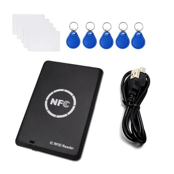 RFID-Koopiamasina Paljundusaparaat Keyfob NFC Smart Card Lugeja Kirjanik 13.56 Mhz Krüpteeritud Programmeerija USB UID EM4305 Kaardi Sildi Koopia