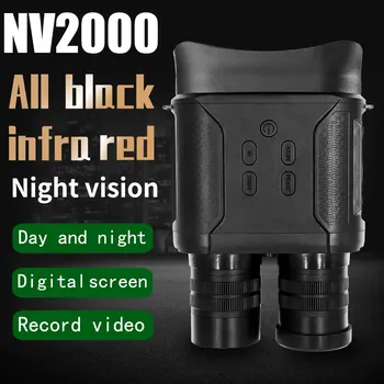 Day & Night Vision Infrapuna 7x31 Suurendusega Binokli Reguleerimisala Teleskoobi Seade 720P 400M Jahindus Väljas Reisimine, Telkimine Kaamera