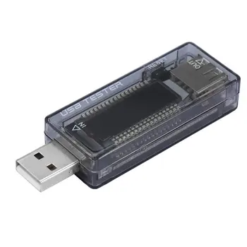 LCD USB-Detektor USB Volt Praegune Pinge Laadija Võimsuse Plug and Play Power Bank Tester Arvesti Voltmeeter Ammeter