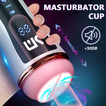 Tõeline Suulise Vagiina Täiskasvanud Äraveo Vibraator Masturbator Mänguasjad Meeste Blowjob Sex Machine Automaatne Imemiseks Meeste Masturbatsioon Cup