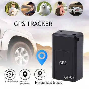 GF-07 Magnet Auto Tracker GPS-Positioner reaalajas Jälgimise Magnet Adsorptsiooni Mini SIM-Lokaator Lisab Sõnum Lemmikloomad Anti-kadunud