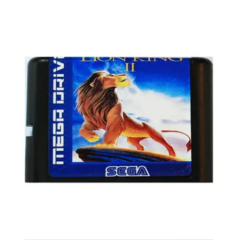 Lion King II 16 bit MD Mäng Kaardi Jaoks Sega Mega Drive Jaoks SEGA Genesis
