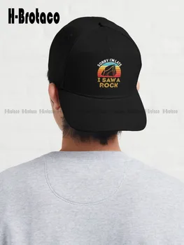 Vabandust, et ma Hiljaks ma Nägin Rock Rockhound Isa Müts Naiste Mütsid Väljas Ronida Reisil Hip-Hop Aednik Mütsid Kohandatud Kingitus Denim Mütsid