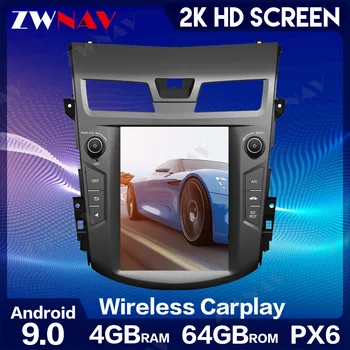 ZWNAV Ekraani Tesla Stiilis PX6 Android 9.0 Auto Raadio GPS Navigatsiooni Nissan Teana Altima Auto DVD Mängija 4G 2013+