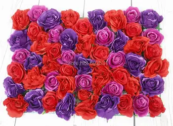 SPR Tasuta Kohaletoimetamine 10tk/palju Kunstlik siidist roosi lille seina pulm taustaks lille tee plii õie turu teenetemärgi