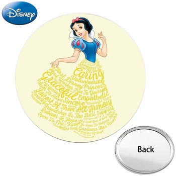Disney Moana Rapunzel Ariel Haldjas Värvimine Rahakott Kaasaskantav Peegel Uus Ring Naiste Ilu Tervis Peeglid Meik FQY407