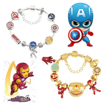 Superkangelane Kapten Ameerika (Iron Man Cosplay Kostüümid Loominguline Personaliseeritud Ehted Käevõru Rekvisiidid