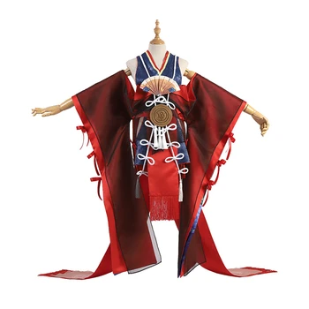 Mäng Onmyoji NSV Shiranui Ärkamine Cosplay Costome Naiste Anime Kimono Ühtne Halloween Kleit