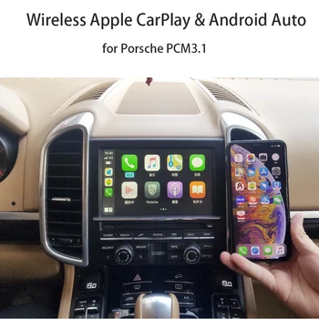 Juhtmeta Apple CarPlay Android Auto Dekooder Porsche Boxster PCM-3.1 Raadio-Navigatsioonisüsteem Ekraani Toetus Tagasi Kaamera