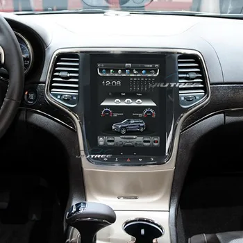 Vertikaalne ekraani Tesla Android Auto GPS Navigatsiooni Pea Ühik JEEP Grand cherokee 2014 2015 2016 Auto Multimeedia mängija