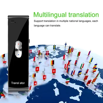 Kerge Kaua-aega Kasutada Kaasaskantav kõne Tõlge Tõlkija 2-way Vahetu Tõlkida Kõrge Tunnustuse Võime 130+ Keeled