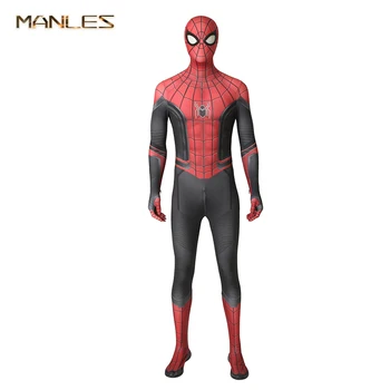 Ämblikmehe Kostüüm Cosplay Peter Parker Filmi Spider-Man Kodust Kaugel 2019 Cosplay Superkangelane Kostüüm Halloween