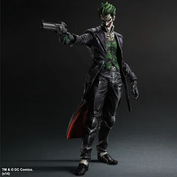 MÄNGIDA KUNSTI Joker aastal Batman: Mängud Rüütel Tegevus Joonis Mudel Mänguasi 25cm Joker aastal Batman Jõulud Kingitus Teenetemärgi Bandai Brändi