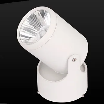 Tasuta Kohaletoimetamine 15W Juhitava Pinnale Paigaldatud 180-kraadise Reguleeritav Led Ülemmäära downlights LEDindoor kerge, soe külm valge lamp