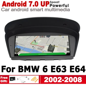 Auto Android Raadio GPS Navi Kaart, Multimedia Mängija BMW 6 E63 E64 2002 2003 2004 2005 2006 2007 208 CCC Navigeerimine WIFI