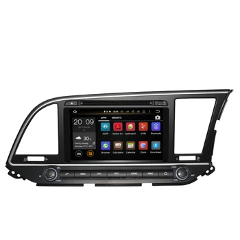 Auto GPS Navigation, Android 10.0 Jaoks Hyundai Elantra/Avante/MD 2016-2022 Õige Sõidu Auto Raadio Multimeedia DVD-Mängija