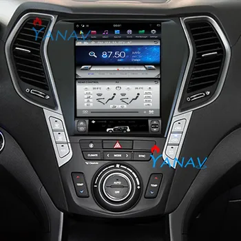auto stereo-Hyundai IX45/Santa fe 2013-2018 auto video-multimeedia mängija, GPS navigatsioon vertikaalne ekraani autoraadio DVD-mängija