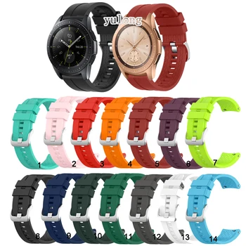Värvilisi Silikoon Kella Rihm Bänd Samsung Galaxy Vaadata 42mm 46 mm Smart Watch randme rihmad käevõru Watch3 41mm 45mm