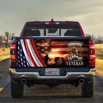 Veteran Veoauto Tagaluuk Decal Kleebis Wrap Ameerika Lipu Decal Kleebis Auto Decor