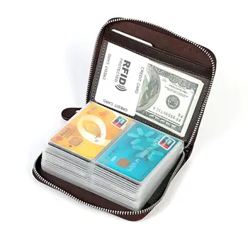Uus Reisimiseks Kaardi Omanikule Naised, Äri Cowhide Kaart Rahakoti RFID Tõmblukk Krediitkaardi Omanik Ehtne Nahk Mood Mündi Rahakott