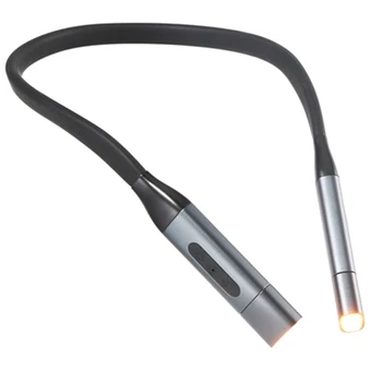 USB Laetav Kaela Kerge Raamatu Valguses Lugemine 3 Värvid, Heledus Astmevaba Dimm Kaela Lugemine Kerge Lamp