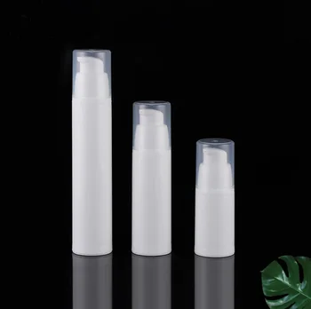 15ml valge plastikust õhuta pudel emulsioon emulsioon seerum hüaluroonhappe tooner sihtasutus sisuliselt tasakaalu skin care ja kosmeetikatooted pakkimine